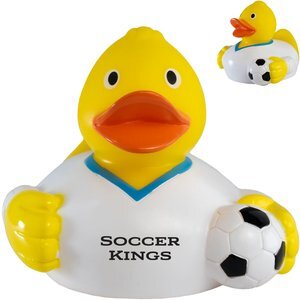 Soccer Rubber Duck