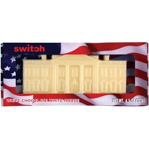 Chocolate Molded White House, 4.5oz.