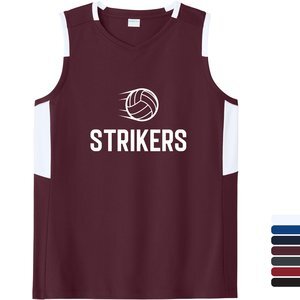 Sport-Tek® Club Recycled Poly Sleeveless Ladies' V-Neck Tank