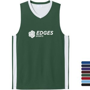 Sport-Tek® Rival Poly Closed-Hole Mesh Basketball Reversible Unisex Jersey