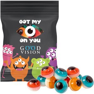 Gummy Eyeballs in Full Color DigiBag, 2oz.