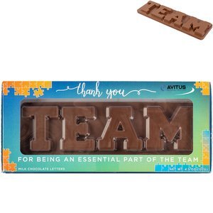 Chocolate Molded TEAM, 4.5oz.