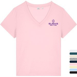 Stanley/Stella® Stella Isla Cotton V-Neck Ladies' Tee