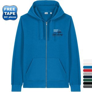 Stanley/Stella® Mixer Cotton/Poly Full-Zip Hooded Unisex Sweatshirt