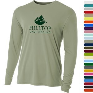 A4® Cooling Performance Poly Long Sleeve Men's Tee