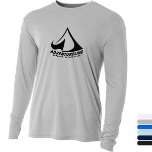 A4® Cooling Performance Poly Long Sleeve Youth Tee