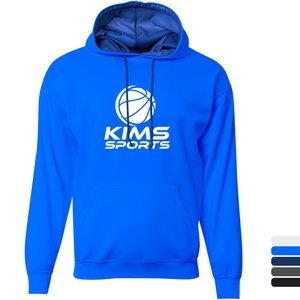 A4® Sprint Tech Poly Fleece Unisex Hoodie