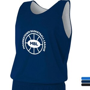 A4® Sprint Reversible Poly Mesh Youth Tank