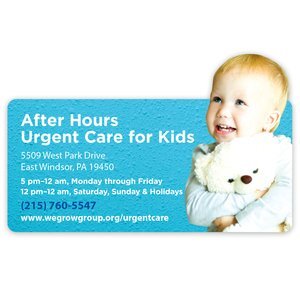 Custom Corners Flat Flexible Magnet Up to 8 Sq.