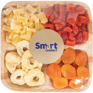 Verterra 4 Section Dried Fruit Snack Tray