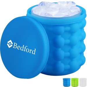 Silicone Ice Cube Maker & Bucket