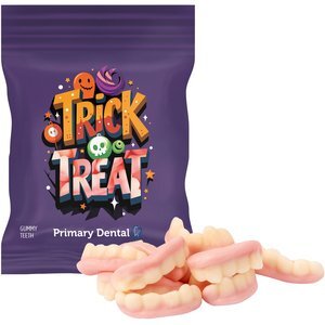 Gummy Teeth in Full Color DigiBag, 2oz.