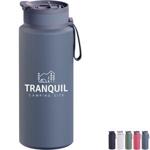 Asobu® Boulder Double Wall Stainless Steel Bottle, 34  oz.