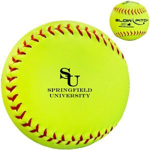 CHAMPRO Optic Yellow Synthetic Leather Softball