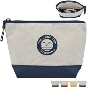 Canvas Zippered Pouch