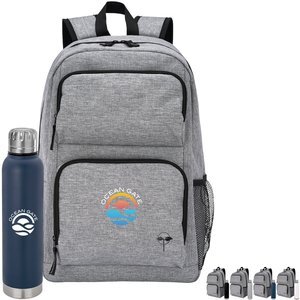 EarthTrendz™ Eco-Friendly Jet Setter Backpack & Bottle Kit