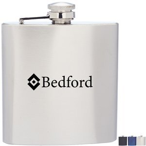 Stainless Steel Flask, 6 oz.