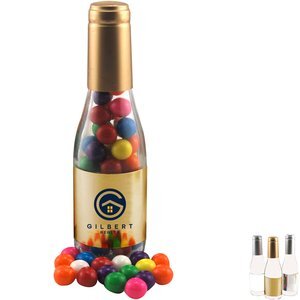 Gumballs in Champagne Bottle