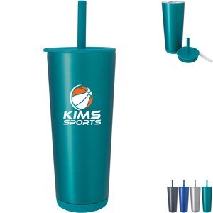 Astrid Recycled Vacuum Tumbler,  24 oz.