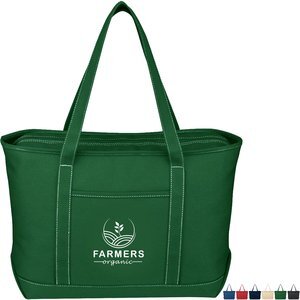 Large Starboard Cotton Canvas Tote Bag