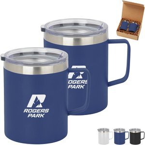 Insulated Stainless Steel Coffee Mug Gift Set