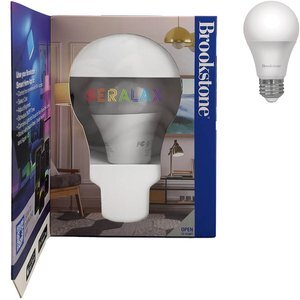 Brookstone® Smart A19 WiFi RGB Bulb w/ Tunable White