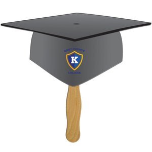 Graduation Cap Hand Fan