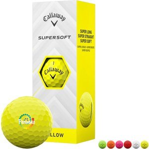 Callaway® Supersoft 3 Golf Balls in Sleeve