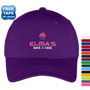 Port & Company® Youth Six-Panel Twill Cap