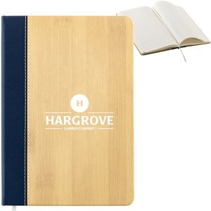 Anji Faux Bamboo Hard Cover Journal, 5-3/4" x 8-1/4"