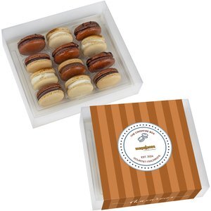 Campfire Macaron Box, 12 Pack