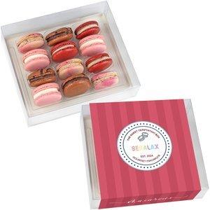 Sweet Temptation Macaron Box, 12 Pack