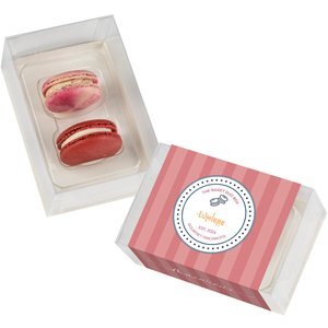 Sweet Duo Macaron Box, 2 Pack