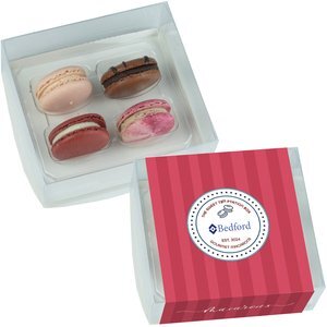 Sweet Temptation Macaron Box, 4 Pack
