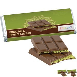 Belgian Milk Chocolate Dubai Bar, 1 oz.