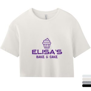 Bella + Canvas® Jersey Cotton Crop Ladies' Tee