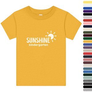 Bella + Canvas® Cotton Jersey Short Sleeve Toddler Tee