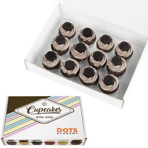 Chocolate Cookies & Cream Signature Bite-Size Cupcakes, 12 Piece