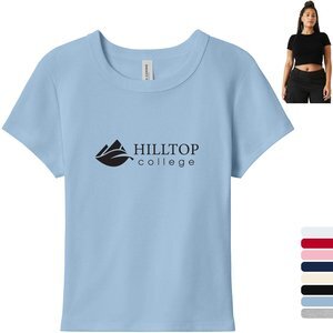 Bella + Canvas® Micro Rib Cotton/Poly Ladies' Baby Tee
