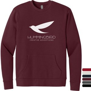 Next Level Apparel® Santa Barbara Pocket Unisex Sweatshirt