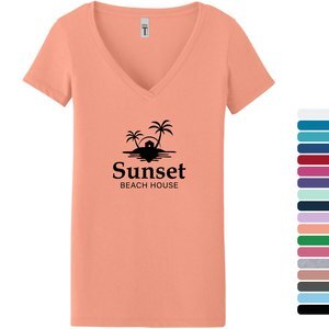 Next Level Apparel® Ideal Cotton/Poly Ladies' V-Neck Tee