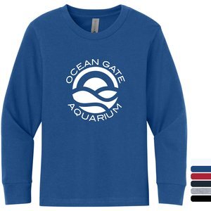 Next Level Apparel® Cotton Long Sleeve Youth Tee