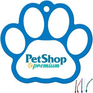 Paw Print Luggage Tag