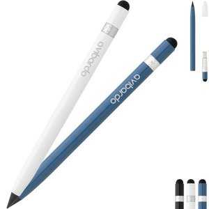Aluminum Inkless Pen w/ Eraser