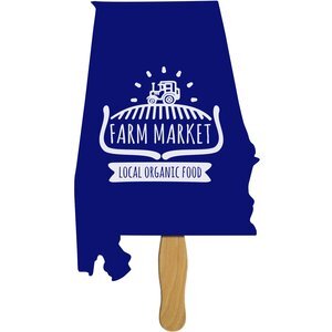 Alabama State Hand Fan