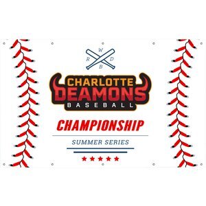 Nylon Single-Sided Banner, 5' x 8'