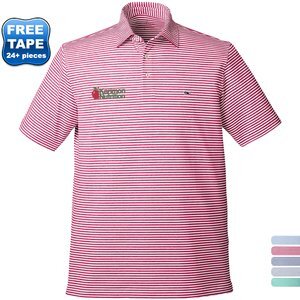 Vineyard Vines® Heathered Poly/Spandex Winstead Sankaty Men's Polo