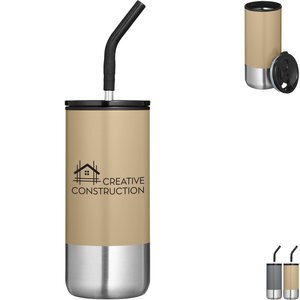 Summit Insulated Tumbler with Straw, 16 oz.