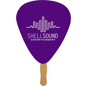 Guitar Pick Hand Fan