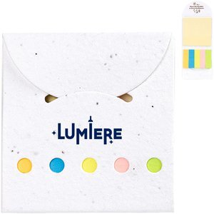 Biodegradable Flower Seeded Sticky Note Pad